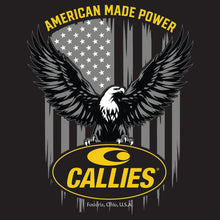 Load image into Gallery viewer, Callies Eagle Flag T-Shirt : BLACK